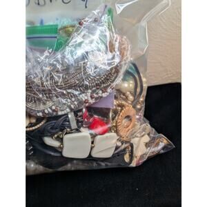 Jewelry Lot Freya Repurpose Bag 4 Plus Lbs Beads/Craft/Repurpose Pieces